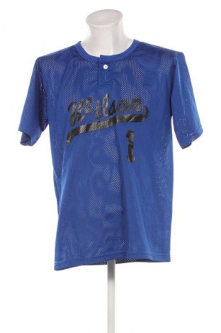 Herren T-Shirt Wilson, Größe XL, Farbe Blau, Preis 13,99 €