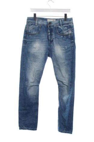 Męskie jeansy Bershka, Rozmiar S, Kolor Niebieski, Cena 127,99 zł