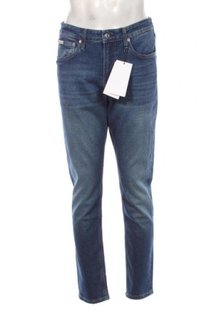 Męskie jeansy Calvin Klein Jeans, Rozmiar L, Kolor Niebieski, Cena 654,99 zł