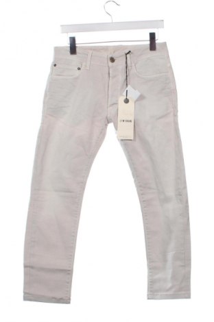 Męskie jeansy Low Brand, Rozmiar S, Kolor ecru, Cena 624,99 zł