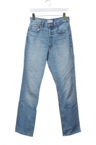 Мъжки дънки Zara, Размер S, Цвят Син, Цена 27,99 лв.