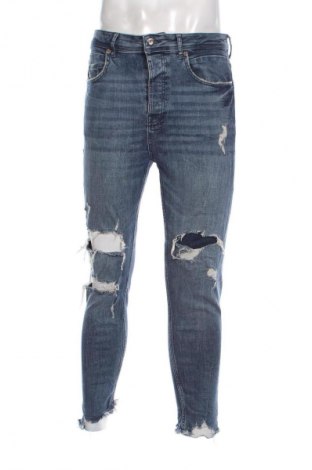 Blugi de bărbați Zara, Mărime M, Culoare Albastru, Preț 88,99 Lei