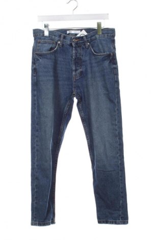 Мъжки дънки Zara, Размер S, Цвят Син, Цена 11,99 лв.