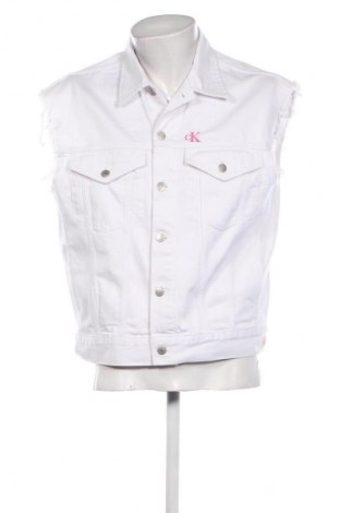Vestă de bărbați Calvin Klein Jeans, Mărime S, Culoare Alb, Preț 290,99 Lei