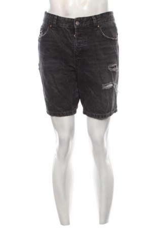Pantaloni scurți de bărbați Bershka, Mărime L, Culoare Negru, Preț 94,99 Lei