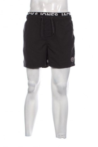 Ανδρικό κοντό παντελόνι Jack & Jones, Μέγεθος L, Χρώμα Μαύρο, Τιμή 17,99 €