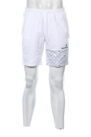 Pantaloni scurți de bărbați Sergio Tacchini, Mărime M, Culoare Alb, Preț 179,99 Lei