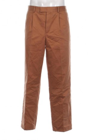 Męskie spodnie Charles Tyrwhitt, Rozmiar L, Kolor Brązowy, Cena 222,99 zł