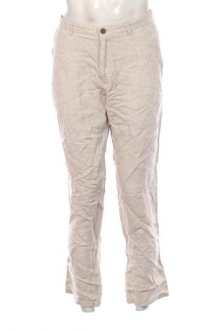 Męskie spodnie Denim Co., Rozmiar L, Kolor ecru, Cena 203,99 zł
