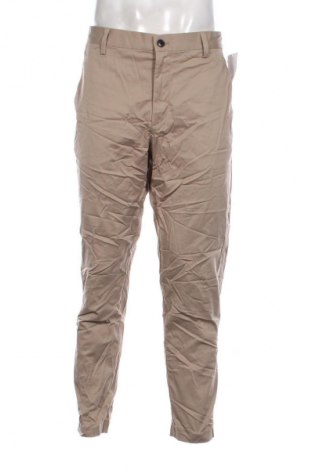 Męskie spodnie H&M, Rozmiar XL, Kolor Beżowy, Cena 203,99 zł