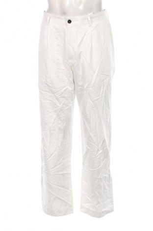 Pánské kalhoty  H&M, Velikost L, Barva Bílá, Cena  629,00 Kč