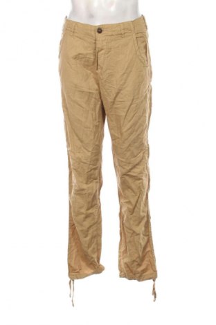 Pantaloni de bărbați H&M L.O.G.G., Mărime L, Culoare Bej, Preț 202,99 Lei