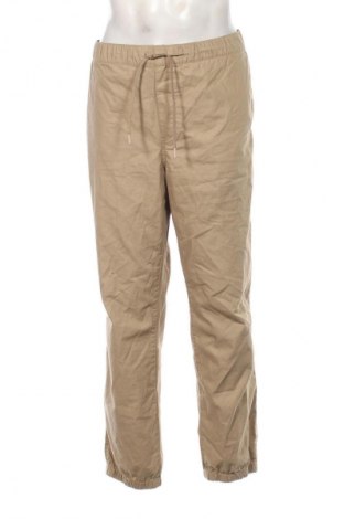 Męskie spodnie H&M L.O.G.G., Rozmiar XL, Kolor Beżowy, Cena 127,99 zł