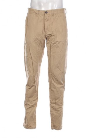 Męskie spodnie H&M L.O.G.G., Rozmiar L, Kolor Beżowy, Cena 127,99 zł