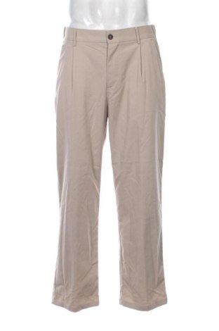 Pantaloni de bărbați Pull&Bear, Mărime L, Culoare Bej, Preț 132,99 Lei