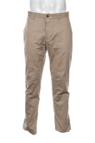 Pantaloni de bărbați Zara, Mărime L, Culoare Bej, Preț 88,99 Lei
