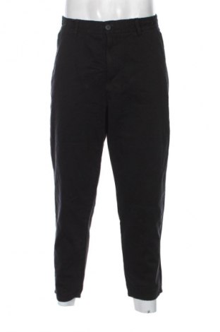 Мъжки панталон Zara, Размер XL, Цвят Черен, Цена 27,99 лв.