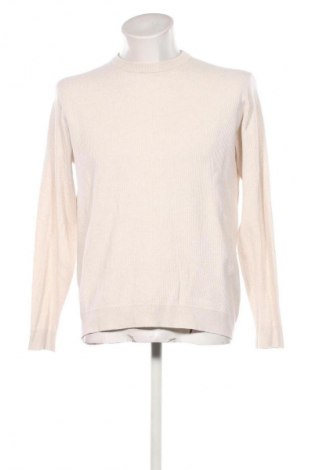 Herrenpullover Mango, Größe L, Farbe Ecru, Preis € 23,99