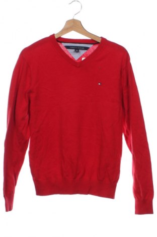 Męski sweter Tommy Hilfiger, Rozmiar XS, Kolor Czerwony, Cena 291,99 zł