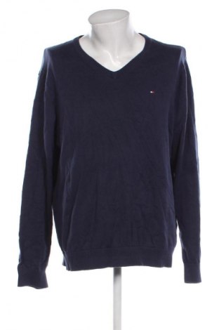 Мъжки пуловер Tommy Hilfiger, Размер XL, Цвят Син, Цена 89,99 лв.