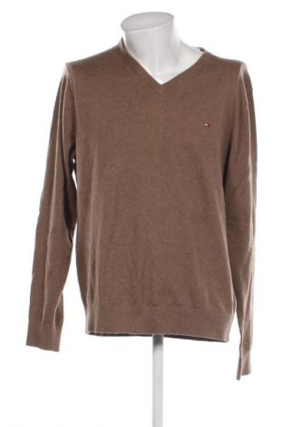 Herrenpullover Tommy Hilfiger, Größe XXL, Farbe Braun, Preis 61,99 €