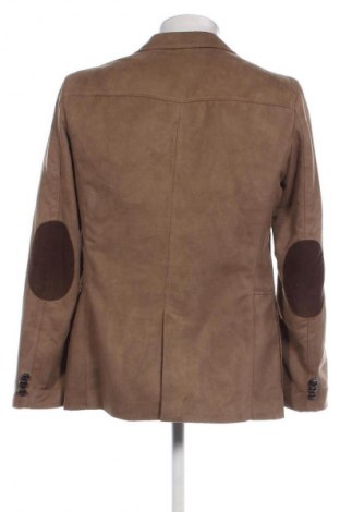 Мъжко сако Zara Man, Размер L, Цвят Бежов, Цена 55,99 лв.