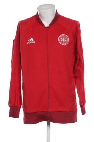 Męska bluza sportowa Adidas, Rozmiar L, Kolor Czerwony, Cena 157,99 zł