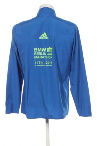 Мъжко спортно горнище Adidas Respect Me, Размер M, Цвят Син, Цена 75,99 лв.