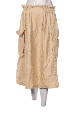 Пола H&M, Размер S, Цвят Бежов, Цена 23,99 лв.
