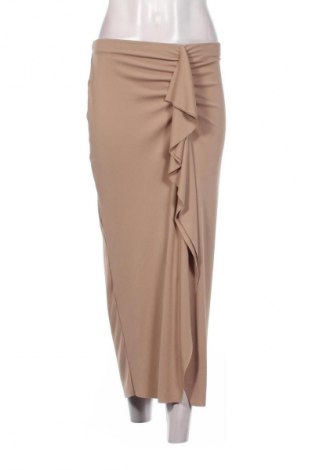 Rock H&M, Größe L, Farbe Beige, Preis 15,99 €