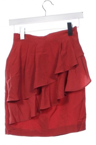 Пола H&M, Размер XS, Цвят Червен, Цена 12,99 лв.