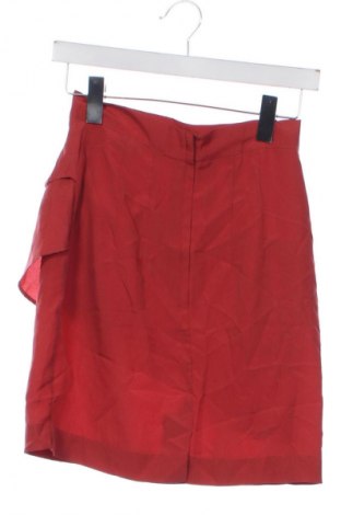 Пола H&M, Размер XS, Цвят Червен, Цена 12,99 лв.
