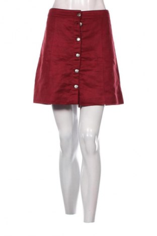 Rock H&M Divided, Größe L, Farbe Rot, Preis 5,99 €