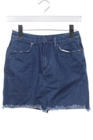 Пола H&M Divided, Размер XS, Цвят Син, Цена 29,99 лв.