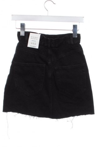 Φούστα Pull&Bear, Μέγεθος XS, Χρώμα Μαύρο, Τιμή 29,99 €