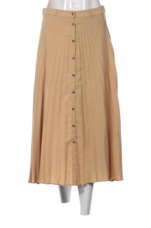 Spódnica Stradivarius, Rozmiar L, Kolor Beżowy, Cena 75,99 zł