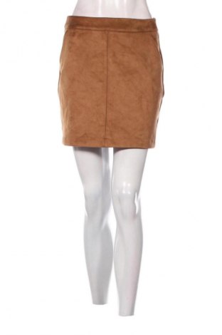Пола Vero Moda, Размер M, Цвят Кафяв, Цена 20,99 лв.