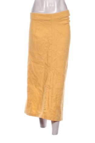 Fustă Zara, Mărime M, Culoare Galben, Preț 88,99 Lei