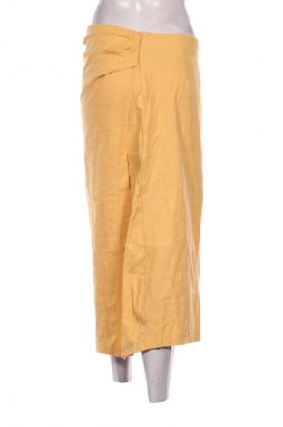 Fustă Zara, Mărime M, Culoare Galben, Preț 88,99 Lei