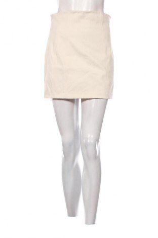 Fustă Zara, Mărime M, Culoare Ecru, Preț 65,99 Lei