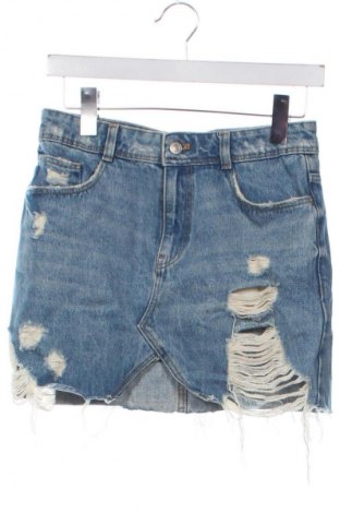 Fustă Zara Trafaluc, Mărime XS, Culoare Albastru, Preț 88,99 Lei