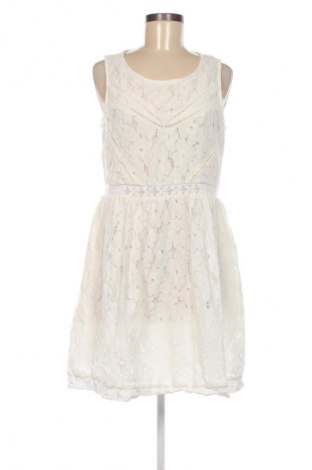 Kleid Cache Cache, Größe L, Farbe Weiß, Preis 20,99 €