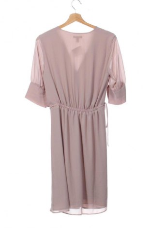 Kleid H&M, Größe XS, Farbe Aschrosa, Preis 20,99 €