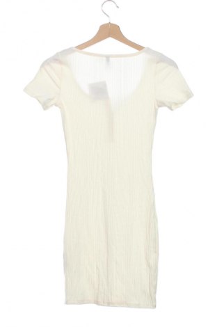 Рокля H&M Divided, Размер XS, Цвят Екрю, Цена 29,99 лв.