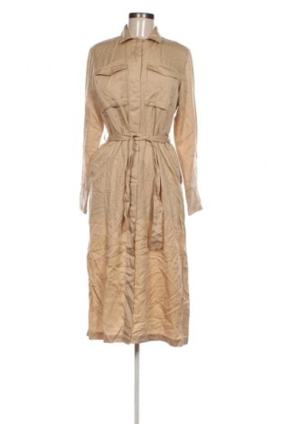 Рокля Knowledge Cotton Apparel, Размер S, Цвят Бежов, Цена 189,99 лв.
