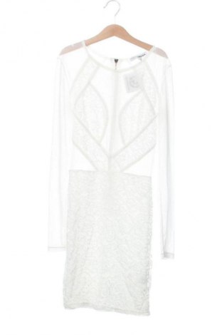 Kleid Tally Weijl, Größe XS, Farbe Weiß, Preis 20,99 €