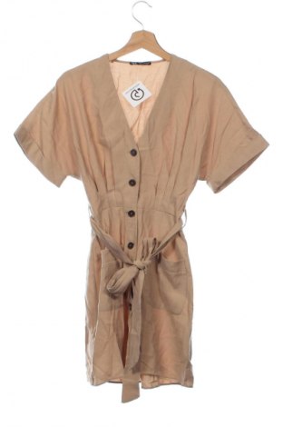 Kleid Zara, Größe XS, Farbe Beige, Preis 23,99 €