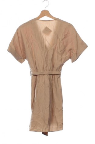 Kleid Zara, Größe XS, Farbe Beige, Preis 23,99 €