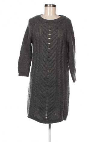 Kleid Zara Knitwear, Größe L, Farbe Grau, Preis € 33,99