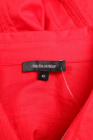 Γυναικείο πουκάμισο Claudia Strater, Μέγεθος L, Χρώμα Κόκκινο, Τιμή 22,11 €